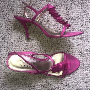 Hot pink 3.5 inch heels